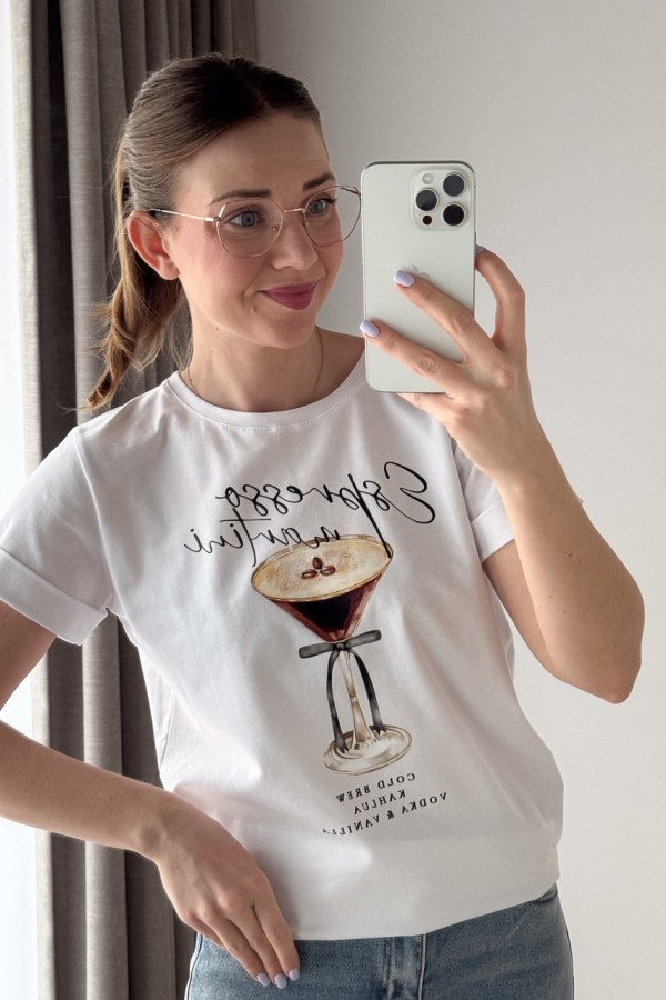 KOSZULKA BIAŁA TONIC ESPRESSO 4