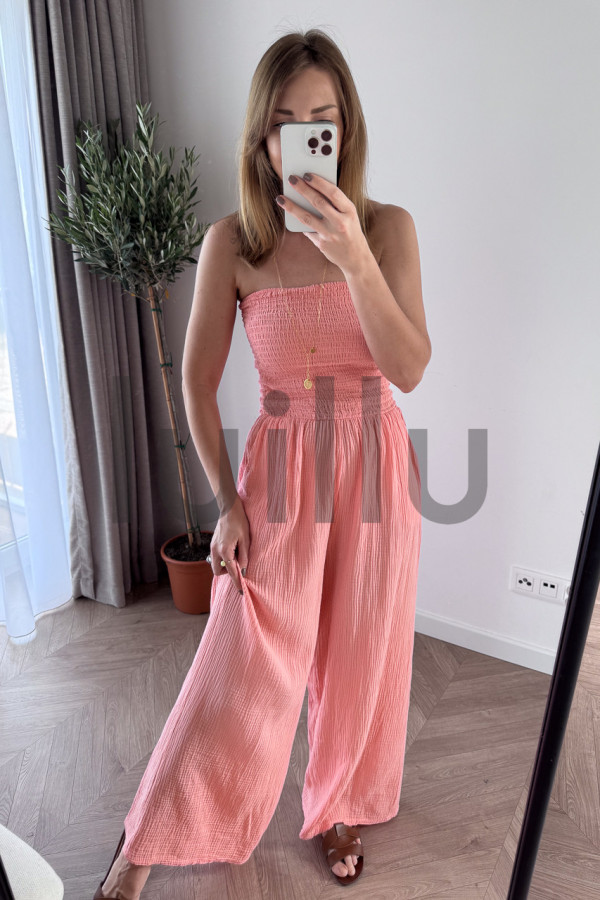 KOMBINEZON MUSLINOWY TUBA MAXI MORELKA
