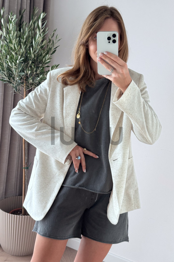 KOMPLET DEKATYZOWANY Z BAWEŁNY CASUAL GREY 2