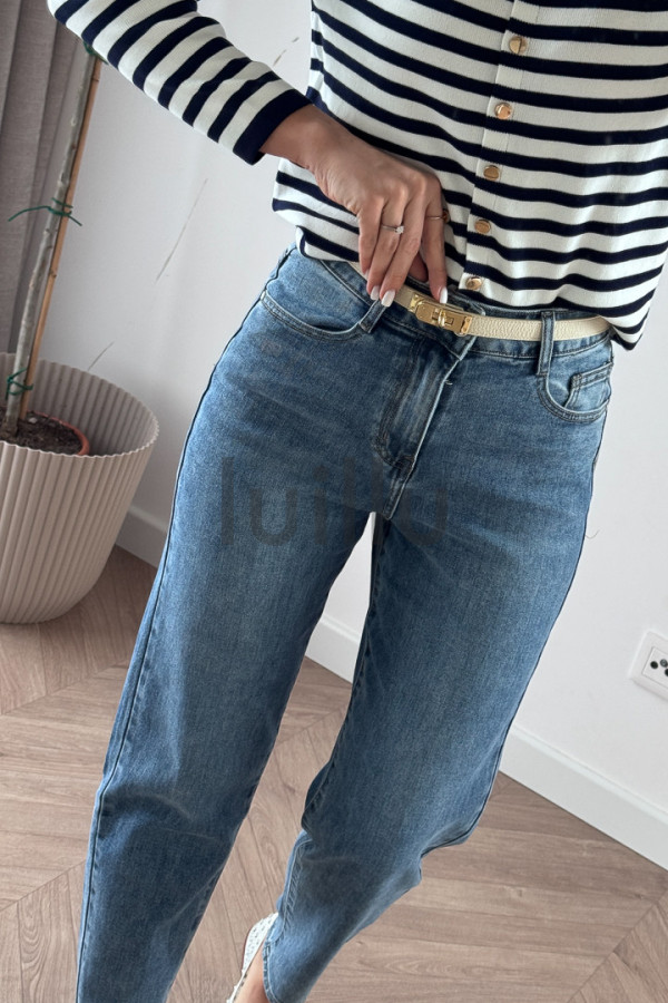DŻINSY W STYLU MOM FIT 3