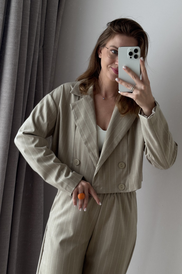 MARYNARKA MINI W PRĄŻEK GO WORK 3