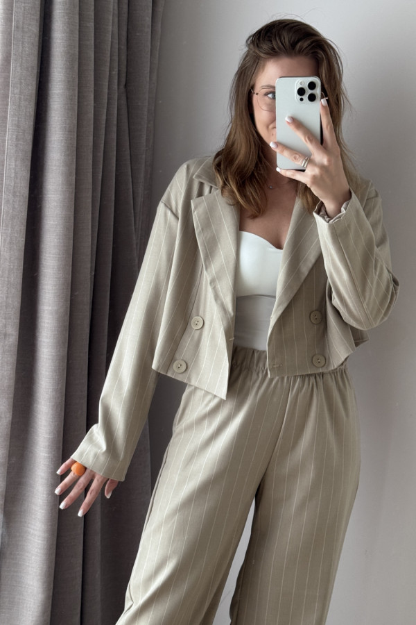 MARYNARKA MINI W PRĄŻEK GO WORK 5
