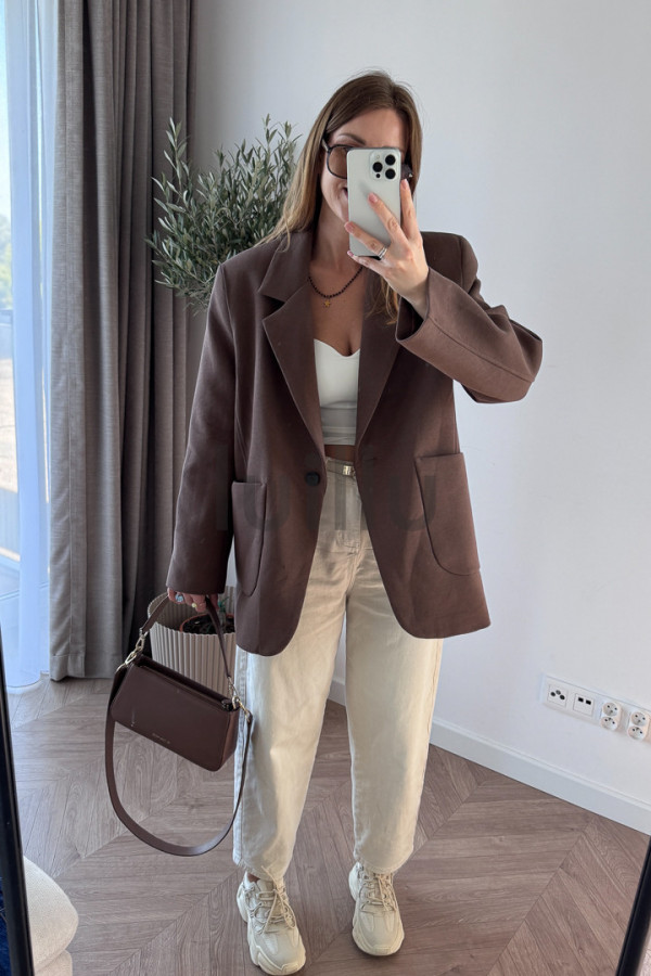 MARYNARKA BAWEŁNIANA MILK CHOCOLATTE PREMIUM 9