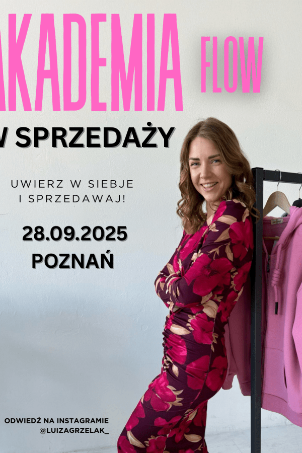 AKADEMIA FLOW W SPRZEDAŻY - POZNAŃ 28 WRZEŚNIA 2025