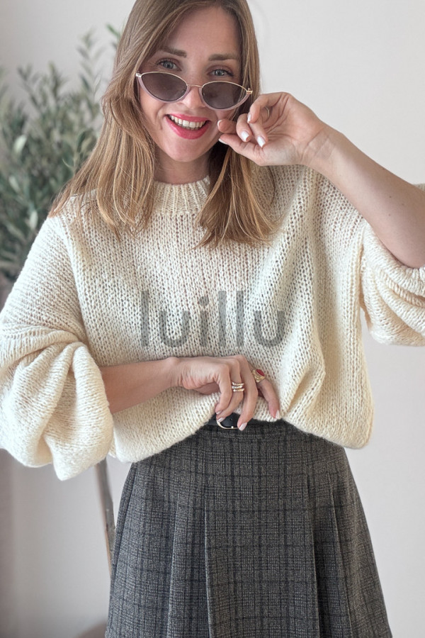 SWETER Z MOHEREM OVERSIZE MASCARPONE LAURA 1