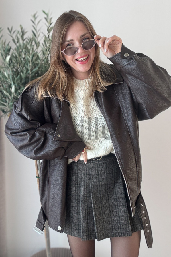 SWETER Z MOHEREM OVERSIZE MASCARPONE LAURA 2
