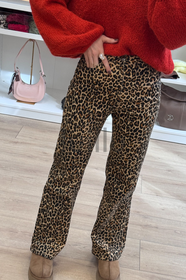 SPODNIE PANTERKA WIDE LEG 7